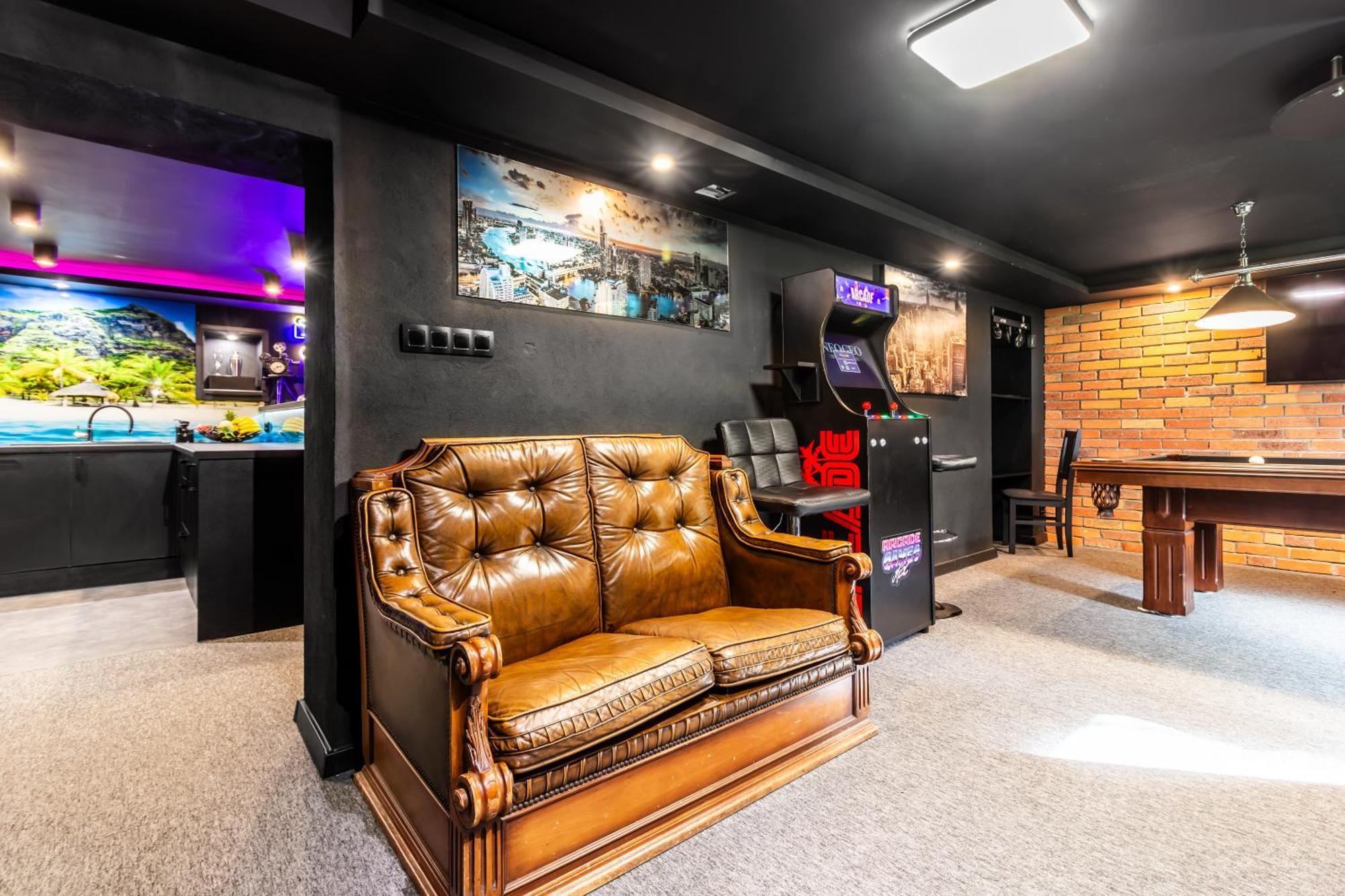 Housecube, Bar , Prywatne Kino, Bilard , Luxus Villa Wrocław Kültér fotó
